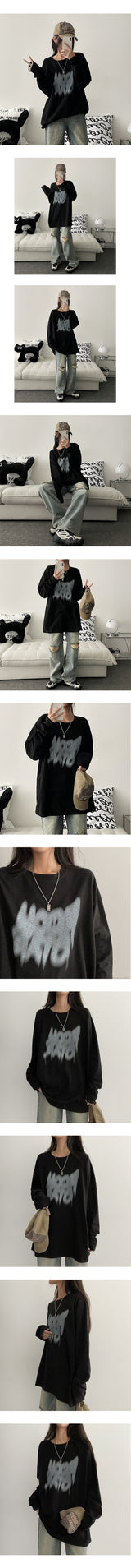 Locking Boxy Long Sleeve Tee