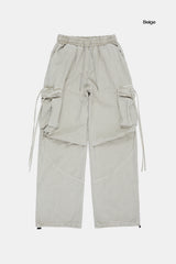 Dilys pigment string cargo pants