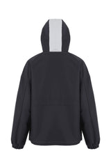 HOOD ZIP UP JACKET (charcoal mix)