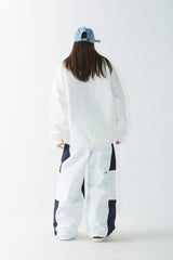 クロスボックストラックパンツ / BSR2223FWPT029 WD CROSS BOX TRACK PANTS WHITE