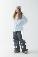 WDフューチャーリフレクティブトラックパンツ / BSR2223FWPT041 WD FUTURE REFLECTIVE TRACK PANTS CHARCOAL