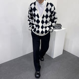 YMダイヤモンドモヘアカーディガン/YM Diamond Mohair Cardigan (2 colors)