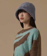 ANGORA BUCKET HAT