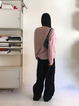ヘッチスプリング アルパカウール リップネックニット