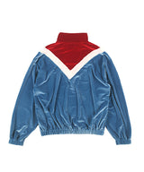 0 3 velvet training zip-up top - SKY BLUE (4591690907766)