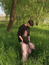 マッシュルーム半袖Tシャツ
