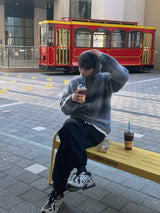 ASCLO Palette Gradation Hood Knit (3color)
