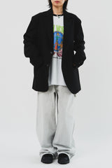 Sub Single Breasted Jacket (3color)