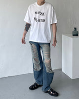 ダメージデニムパンツ/GM - KZ Damage Denim Pants (XS ~ L)