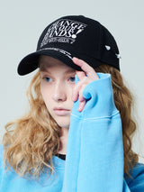 チェンジイズインアワーハンズキャンピングキャップ/CHANGE IS IN OUR HANDS CAMPAIGN CAP_BLACK