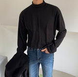 パーフェクトセミハーフネックTシャツ
