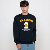 ダックフェイススマイルスウェットシャツ/Duck Face Smile Sweatshirt