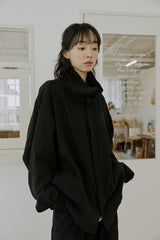 ヒデンジャンパー / unisex hidden jumper black