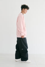 ビッグベアラビットクルーネック / BSR2223FWPO032 BIG BEAR RABBIT CREWNECK PINK