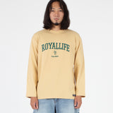 RLL1102 バーシティアーチロゴロングスリーブ/RLL1102 Varsity Arch Logo Long Sleeve - Vanilla