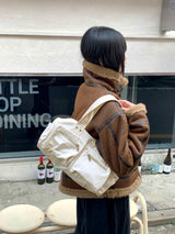 [MADE] Raven leather buckle mustang jacket