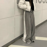 [BELLIDE MADE] ウールナッピングワイドアンドハーフスウェットパンツ