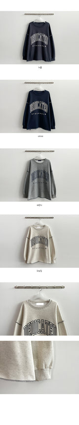 [Fleece] Destroyed Slit Sweatshirt