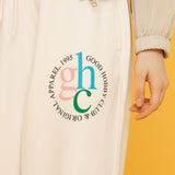 グラフィックジョガーパンツ/GRAPHIC JOGGER PANTS_IVORY