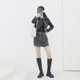 ピアスチェーンリボンミニショルダーバッグ
