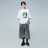 HOLYNUMBER7 X DKZ ミンギュムーンホワイトTシャツ
