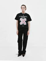 LUCKY PINK T-SHIRTS (BK) (6677218164854)