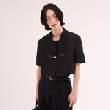 サンダーバックルハーフブレザー / [MADE] Sander Buckle Half Blazer