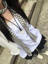 レイヤードリネンキャミソール / Layered linen sleeveless