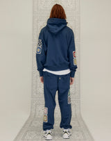 GRANNY SQUARE HOODIE NAVY (6691433283702)