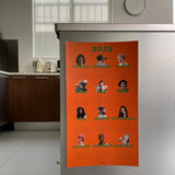 カラーポスターカレンダー / Color Poster Calendar