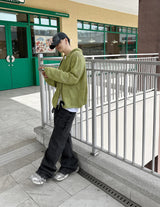 No.0055 C board 2way hood ZIP-UP (4color)