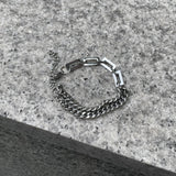 チェーンスクエアブレスレット / Chain square bracelet