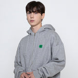 クローバースマイルエンブロイダリーフードジップアップ
