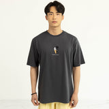 アイスクリームプリントショートスリーブTシャツ / ICE CREAM PRINTING SHORT-SLEEVED T-STONE GRAY