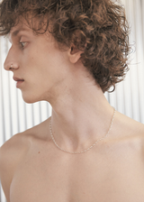 オーバルチェーンネックレス