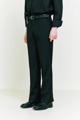 Back Zipper Slacks black (6683651670134)