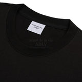 ベイビーフェイスベアマフラーボーイショートスリーブTシャツ ブラック