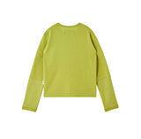 LAMB LIVELIHOOD SWEAT CARDIGAN (GREEN)