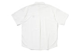リセントロゴオックスフォードシャツ / RECENT LOGO OXFORD SHIRT_WHITE