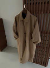 Nus. Wool Black Coat (베이지)