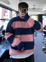 cander loosefit strip knit