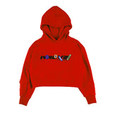 ベルクロクロップフーディー / VELCRO CROP HOODIE (4464629547126)