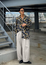 バルーンビッグワイドストリングパンツ / Balloon Big Wide String Pants 3COLOR