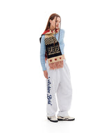 JP LOGO MUFFLER (BEIGE)