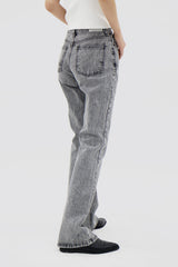 グレーデニムブーツカットパンツ / no.0027 Gray Denim Bootcut Pants