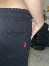 Basic sweat pants - Black