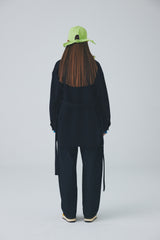 レネウールシャツジャケット / Rene Wool Shirt jacket [Navy]