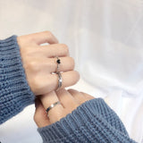 ムードハートレイヤードリング / Mood heart layered ring (2 color)