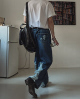 バックアンダーダメージデニム / Back under damage denim (1 color)