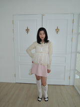SHASHA TULLE BUSTIER TOP _WHITE